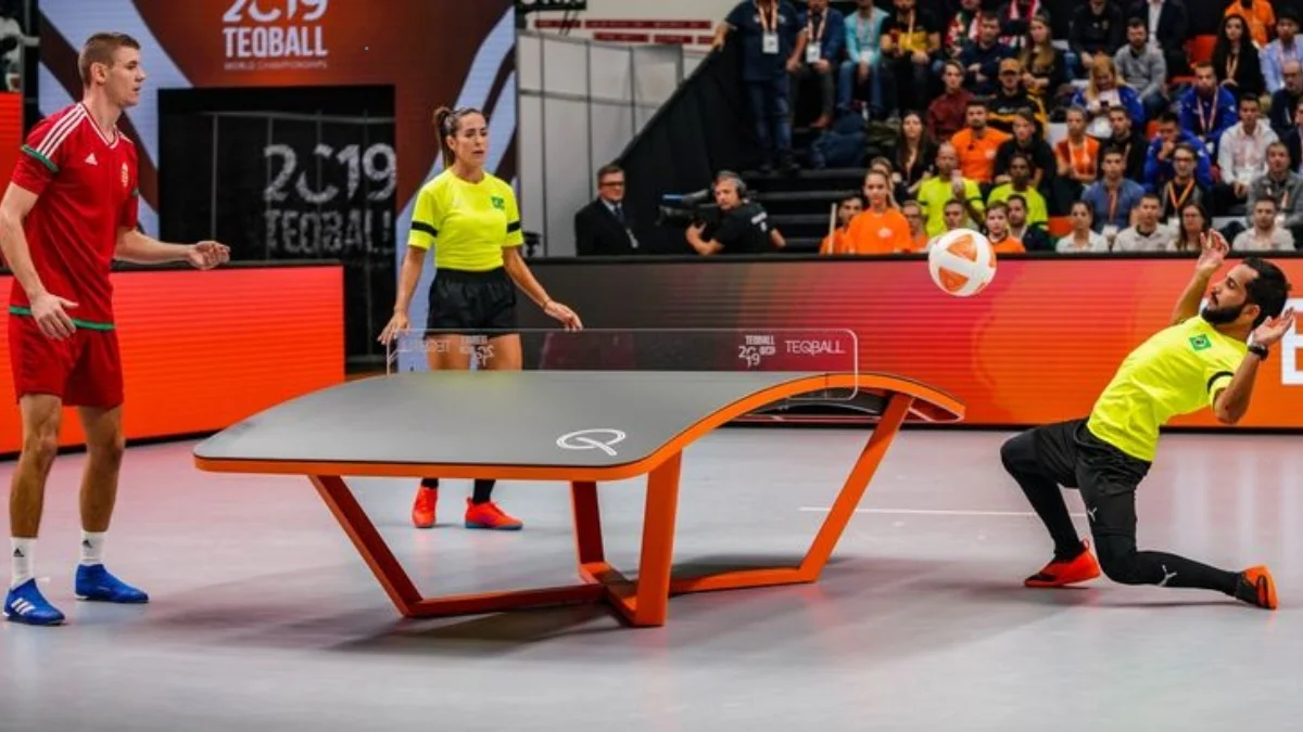 Teqball: When Football Meets Table Tennis