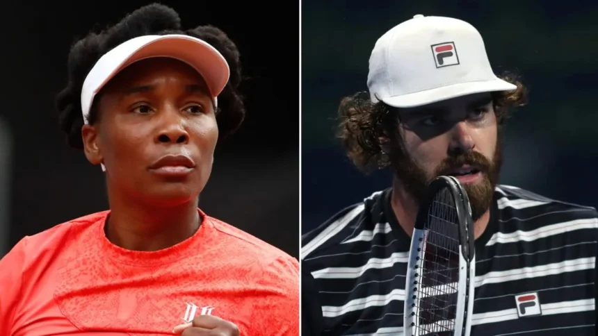 US Open Mixed Doubles: Venus Williams Partners Reilly Opelka