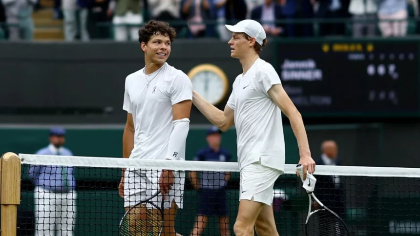 Wimbledon Quarterfinals 2025: What Are The Odds Of Ben Shelton Against Jannik Sinner