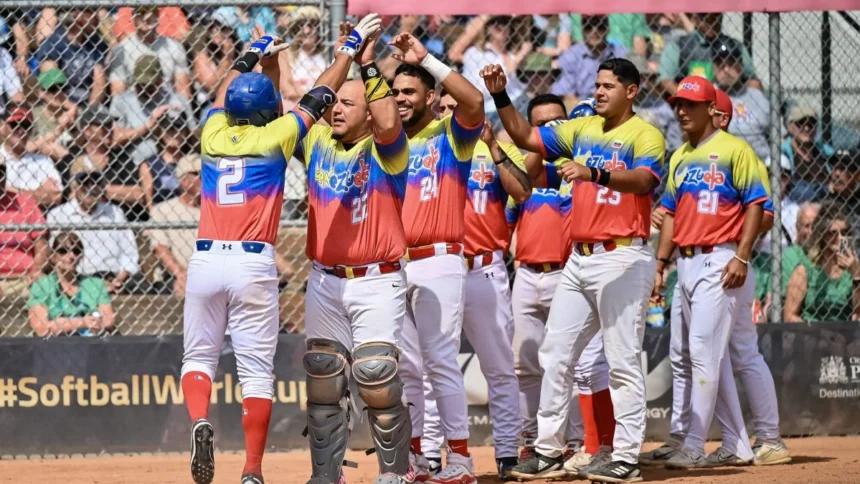 Venezuela Wins Historic Men's Softball World Cup, Maiker Pimentel Named MVP
