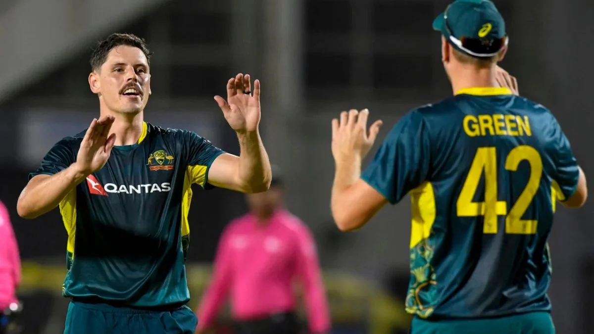 WI vs AUS 1st T20I: Mitchell Owen, Cameron Green Power Australia To Thrilling Win