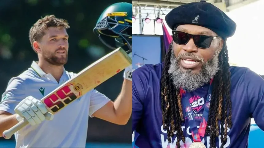 “If It Were Me, I’d Go for 400” - Chris Gayle On Wiaan Mulder’s Missed Milestone