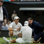 Jannik Sinner has reached the Wimbledon 2025 quarterfinals after a shocking walkover as Grigor Dimitrov retires due to injury. Know what really happened, and what's next.