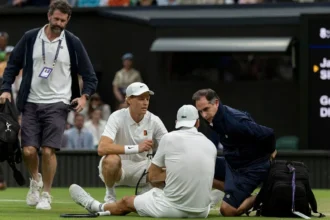 Jannik Sinner has reached the Wimbledon 2025 quarterfinals after a shocking walkover as Grigor Dimitrov retires due to injury. Know what really happened, and what's next.