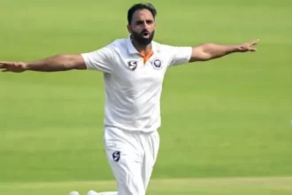 Auqib Nabi Joins Elite Club With Historic Hat-Trick In Duleep Trophy