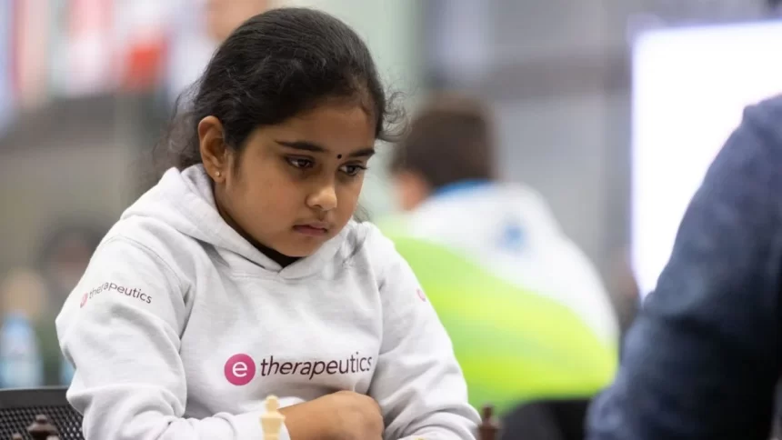 Ten‑Year‑Old Bodhana Sivanandan Enters Top 50 Female Blitz Players Globally