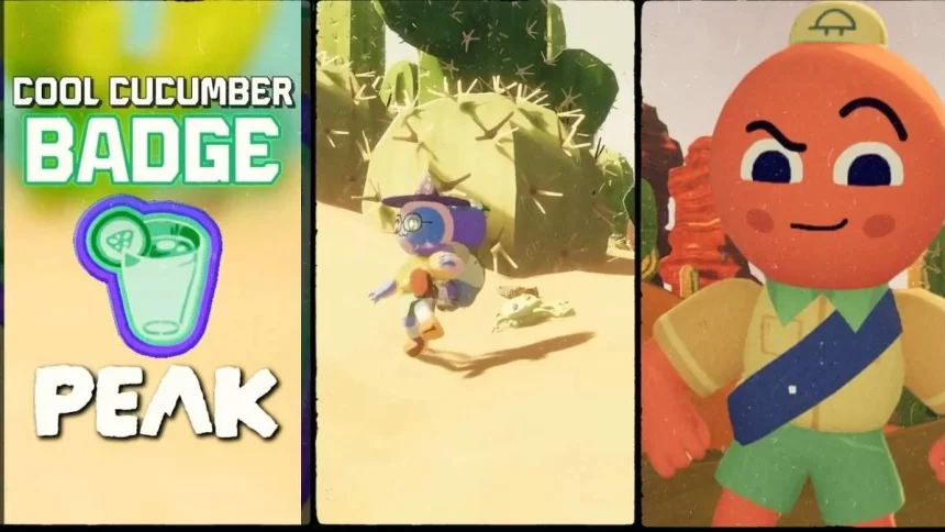 How To Get The Cool Cucumber Badge In PEAK 