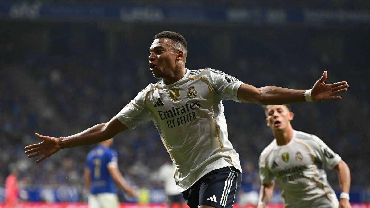 Mbappe Double Fires Real Madrid Past Oviedo As Perfect La Liga Start Continues