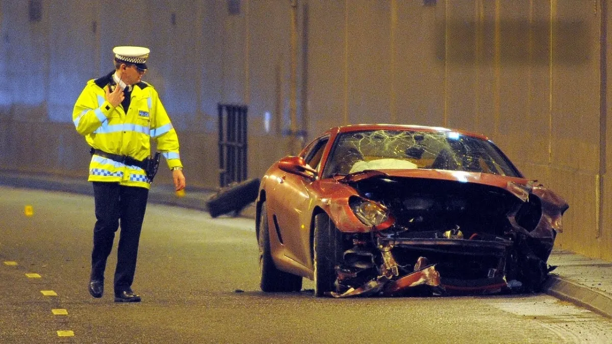 The Day Cristiano Ronaldo Crashed A Ferrari And Still Went To Training