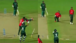 VIDEO - Pakistan Star Loses Cool, Bat Flies After Horror Mix-Up In Top End T20 series