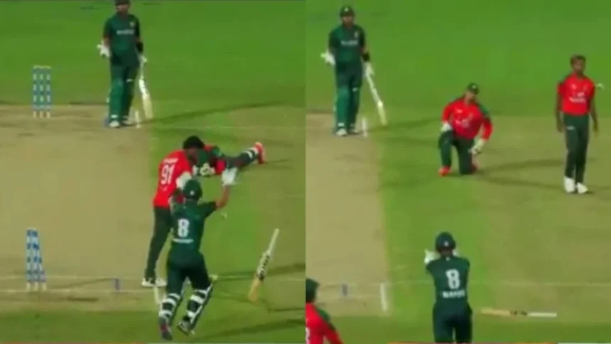 VIDEO - Pakistan Star Loses Cool, Bat Flies After Horror Mix-Up In Top End T20 series