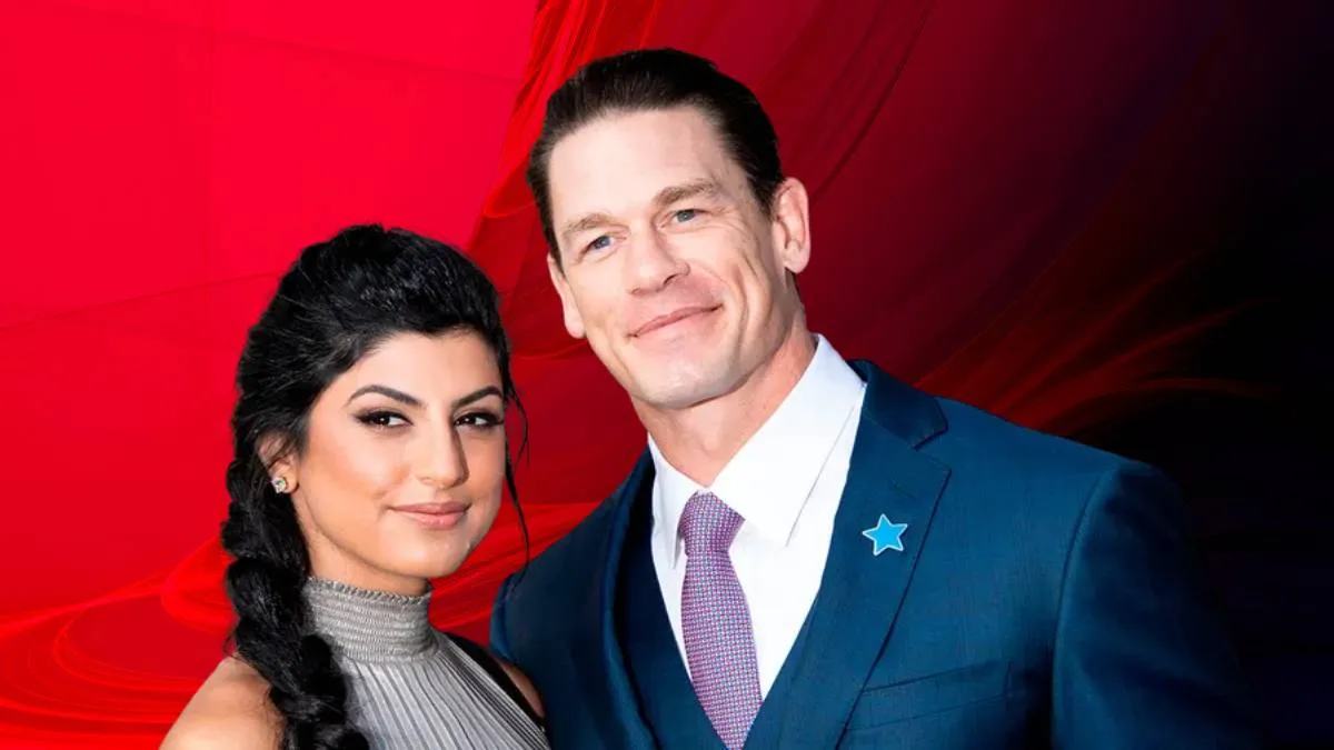 WWE Player John Cena wife Shay Shariatzadeh