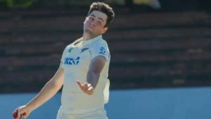 William O'Rourke Excluded From 2nd Test vs Zimbabwe On Back Injury