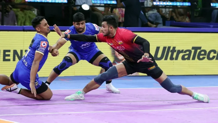 Bengaluru Bulls vs Haryana Steelers: Alireza, Deepak And Yogesh Power Bulls To 40-33 Triumph