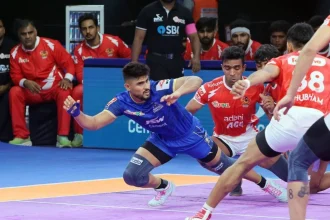 Haryana Steelers vs Gujarat Giants: Jaideep Dahiya's High Five Earns Haryana Steelers A Close PKL 12 Victory
