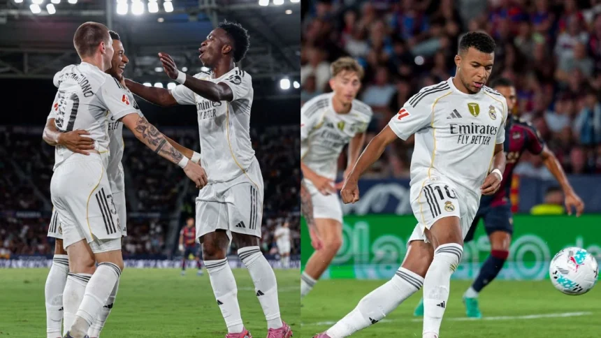 Real Madrid Vs Levante Match Report: Mbappé And Vinícius Shine In 4-1 Victory