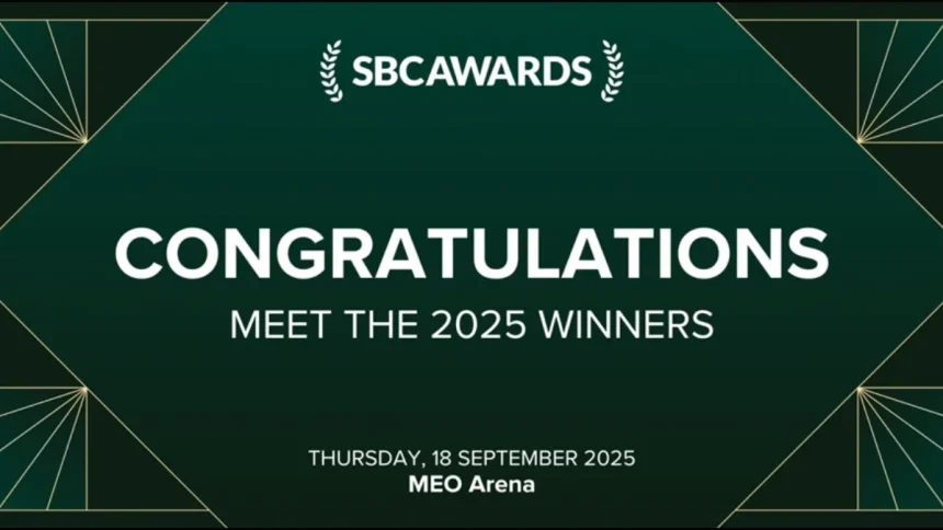SBC Awards 2025: EveryMatrix, Kaizen Gaming, Optimove Lead The Winners Chart