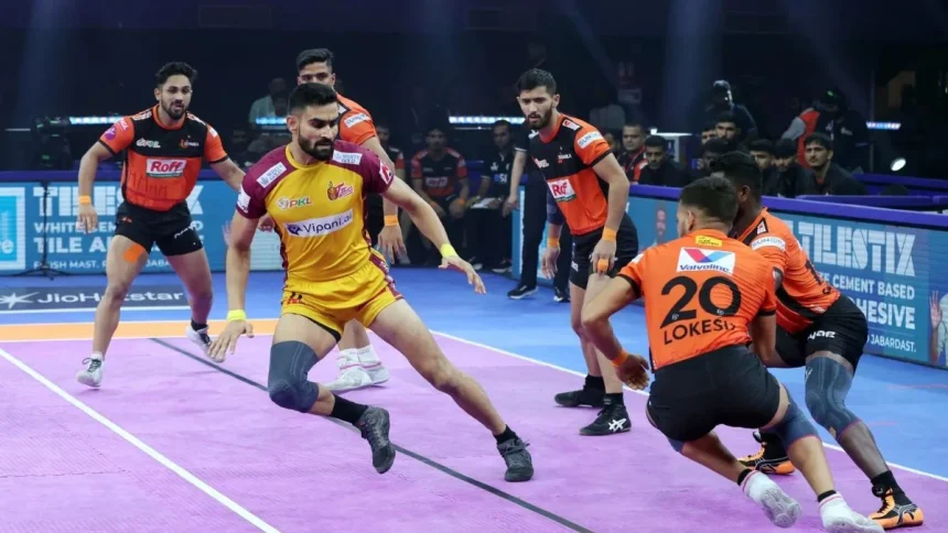 U Mumba vs Telugu Titans: Bharat Hooda Steals The Show As Titans Thrash In Vizag