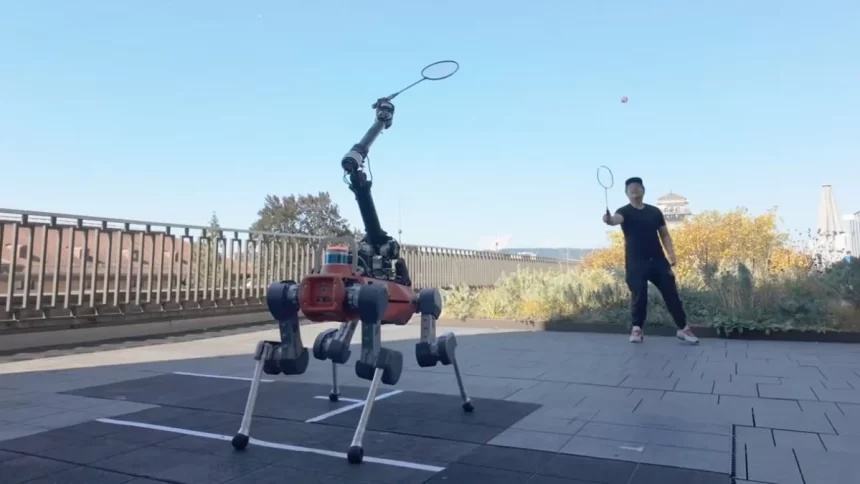 Game Changer: Robot Plays Badminton Against Humans: WATCH VIDEO