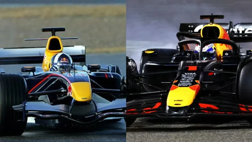 Clash Of Eras: When 2005 vs 2025 F1 Cars Battled On Track