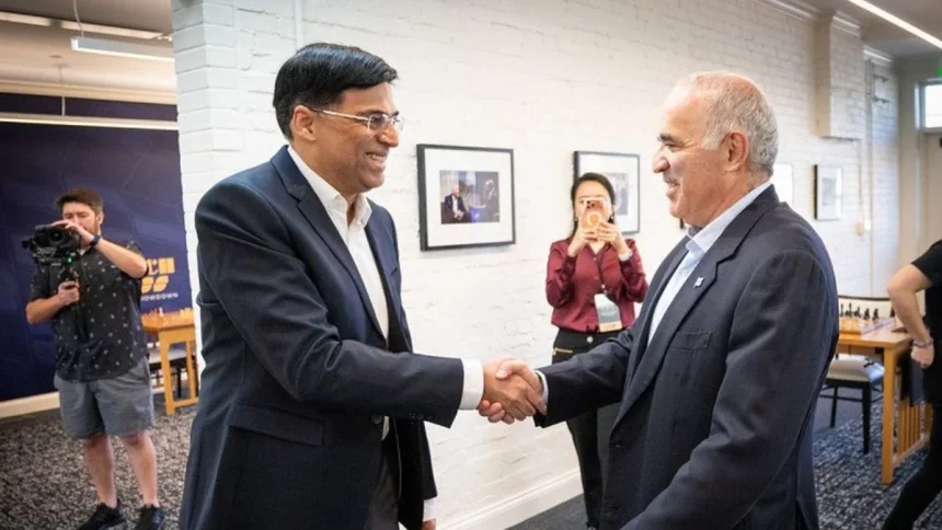 Clutch Chess 2025: Garry Kasparov Leads Viswanathan Anand