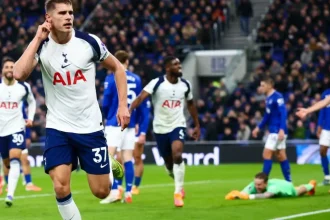 Everton vs Tottenham: Van de Ven Double Inspires Spurs To Easy 3-0 Thrashing At Hill Dickinson Stadium