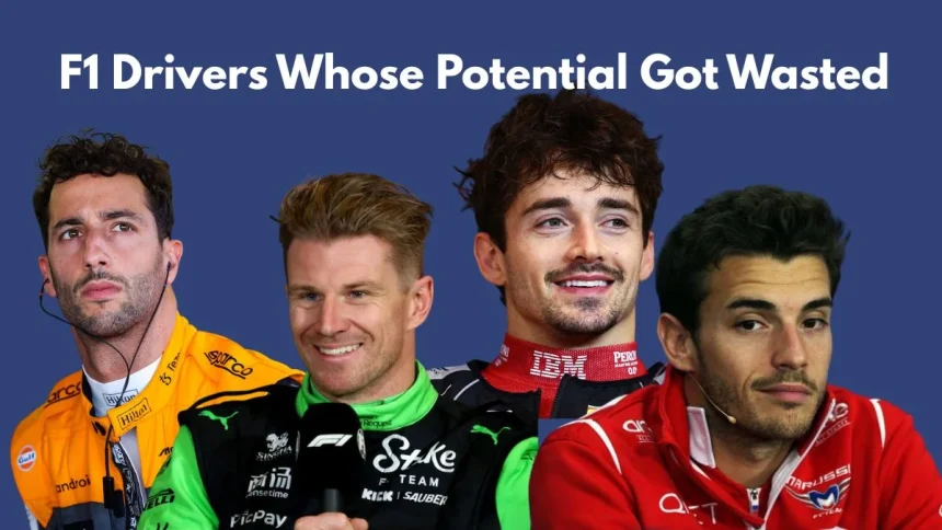 Top 4 F1 Drivers Whose Potential Got Wasted