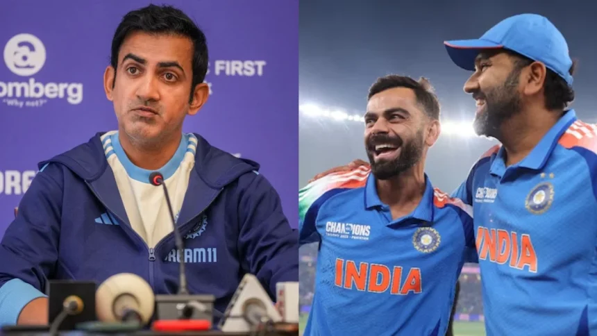 Gautam Gambhir Gives Clear Response On Virat Kohli And Rohit Sharma’s ODI Future