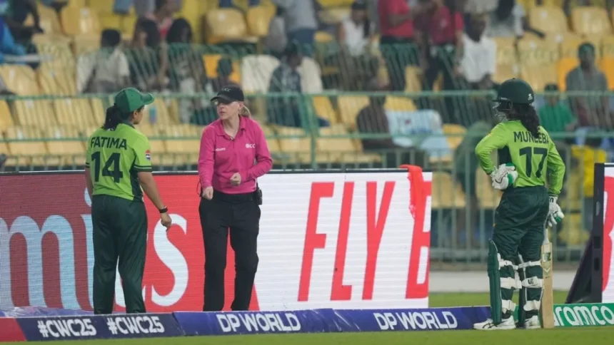 IND vs PAK: Muneeba Ali Run-Out Misunderstanding In ODI World Cup