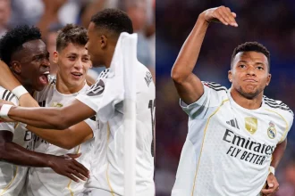 Real Madrid Thrash Kairat 5-0 In Champions League As Mbappé Hits Hat-Trick