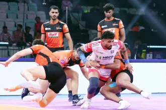 UP Yoddhas vs U Mumba: Guman Singh's Super 10 Powers UP To 40-24 Win