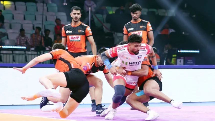 UP Yoddhas vs U Mumba: Guman Singh's Super 10 Powers UP To 40-24 Win