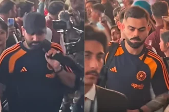 VIDEO - Rohit Sharma’s Heartfelt Gesture Toward Virat Kohli Goes Viral At Delhi Airport