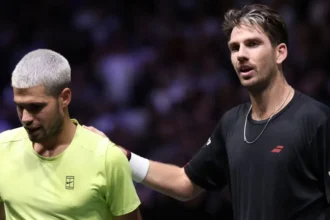 Carlos Alcaraz Falls To Cameron Norrie In A Shock Exit At Paris Masters