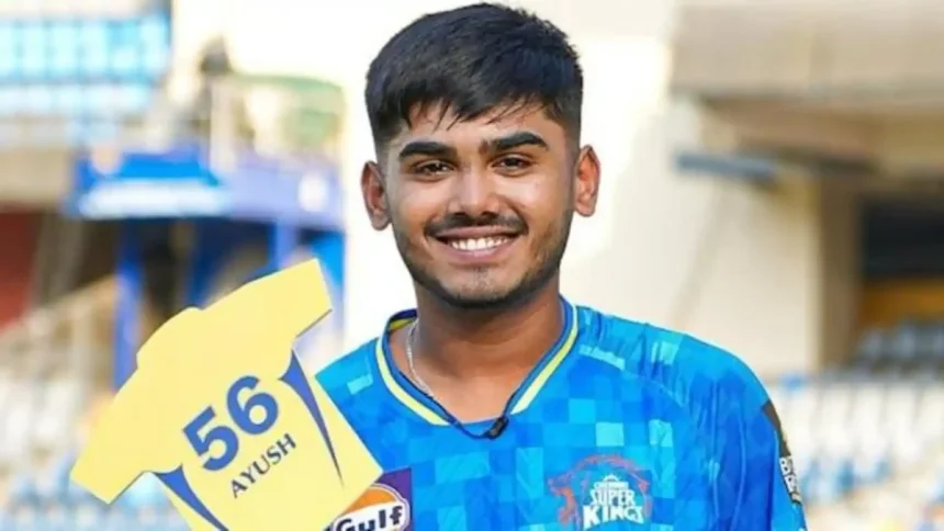 Ayush Mhatre To Lead India In 2026 Under-19 World Cup