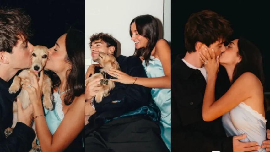 Charles Leclerc Announces Engagement With Long-Time Girlfriend Alexandra Saint Mleux
