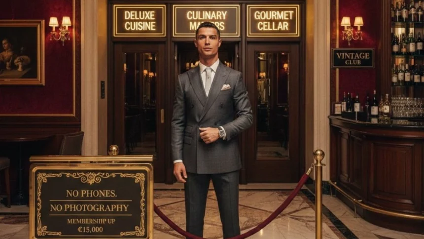 Cristiano Ronaldo’s New Ultra-Exclusive Private Club In Madrid