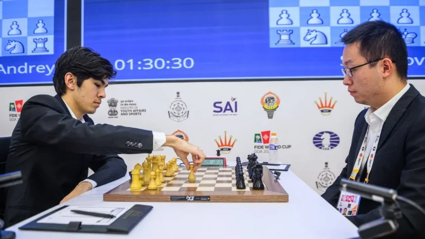 FIDE World Cup 2025 Final: Wei Yi Holds Javokhir Sindarov