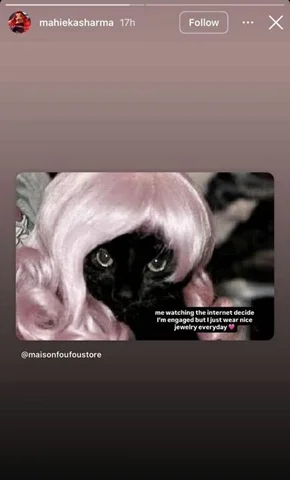 Mahieka Sharma Breaks Silence On Engagement Buzz With Hardik Pandya