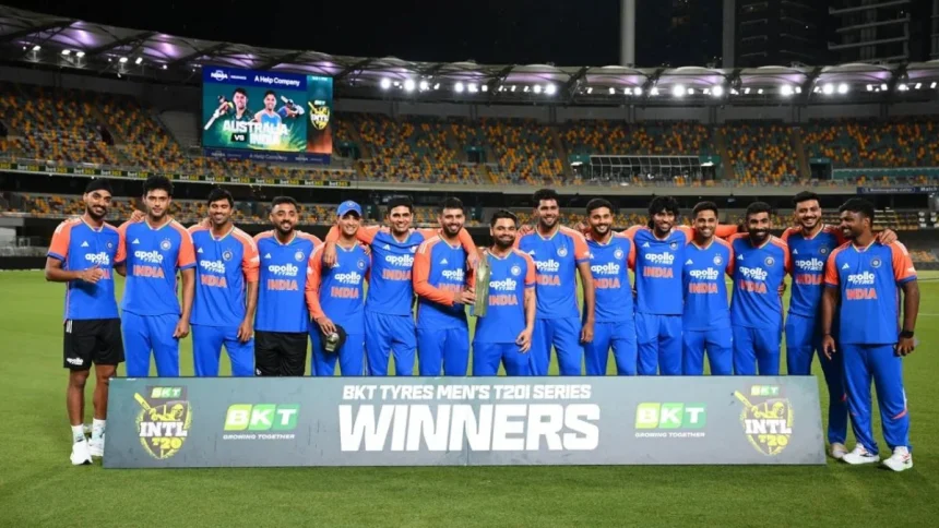 IND vs AUS: India Clinch T20I Series 2-1 After Brisbane Washout
