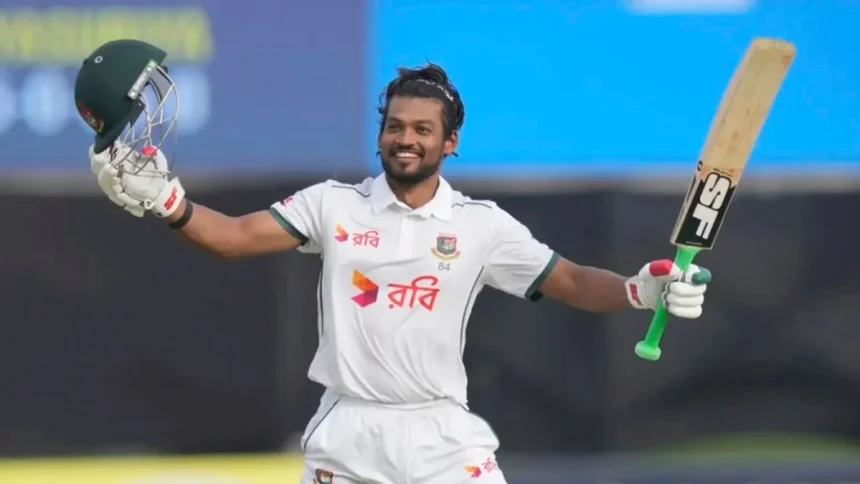 Najmul Hossain Shanto Reinstated As Bangladesh Test Captain Until End Of WTC Cycle