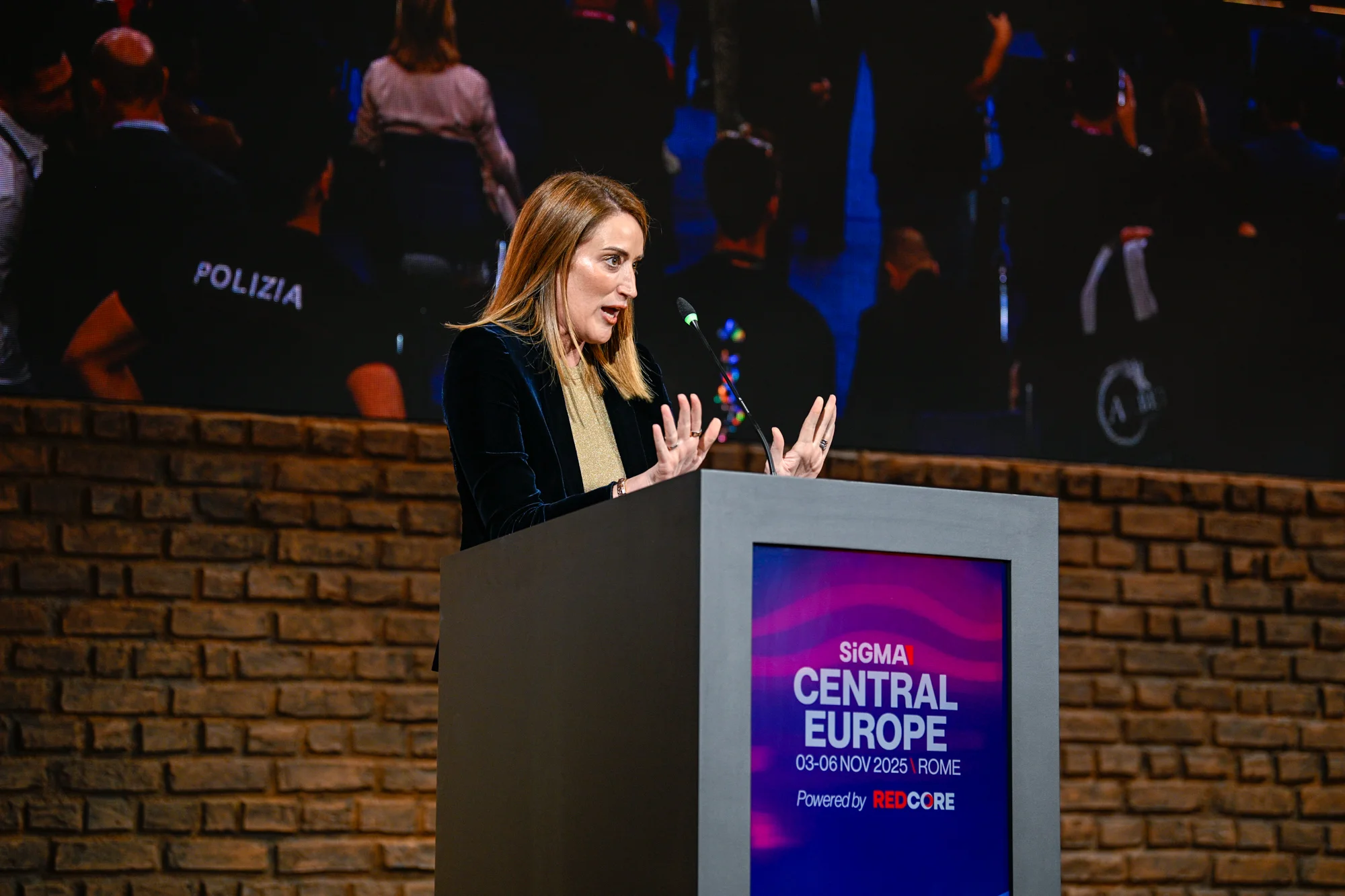 Roberta Metsola Opens SiGMA Central Europe: “Europe is Your Home”