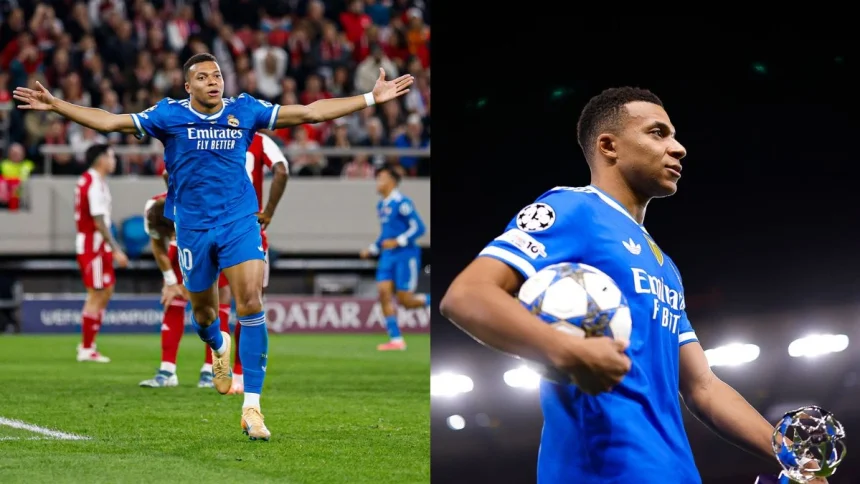 Real Madrid Vs Olympiakos Match Report: Mbappé Scores Four In 4-3 Thriller