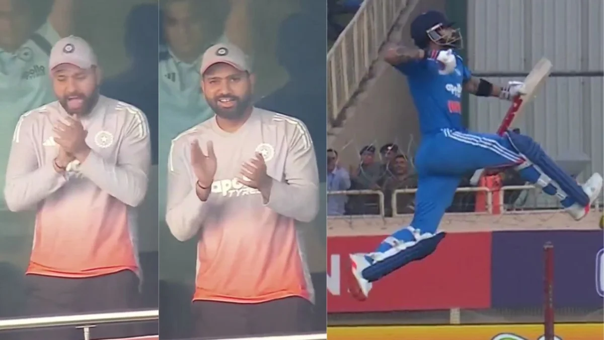 WATCH - Rohit Sharma’s Fired-Up Reaction As Virat Kohli Scores His 52nd ODI Ton In Ranchi