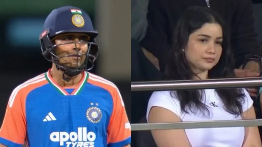 AUS vs IND: Sara Tendulkar’s Reaction To Shubman Gill’s Dismissal In Hobart T20I Goes Viral