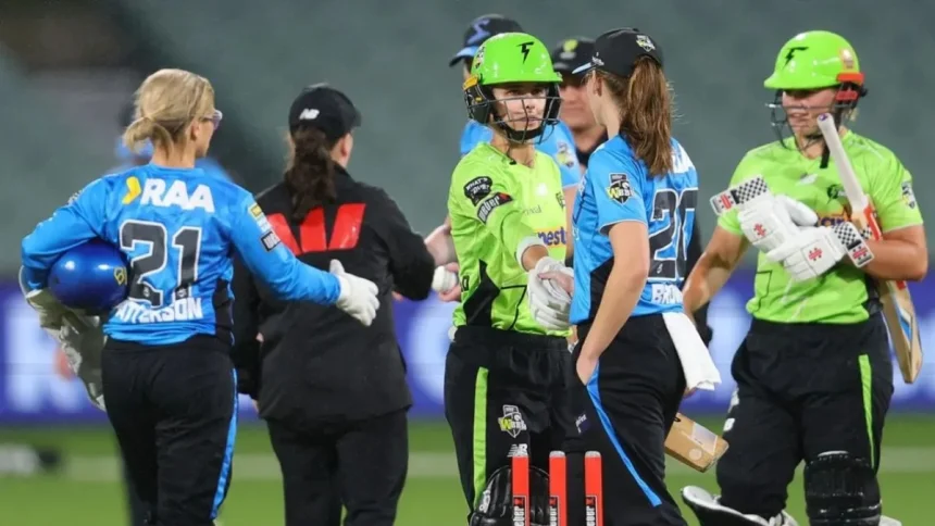 Sydney Thunder vs Adelaide Strikers: Rain-Soaked Clash Ends In Controversy