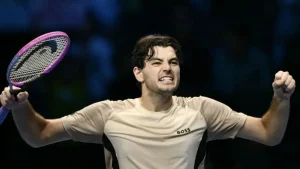 Taylor Fritz Defeatss Lorenzo Musetti In His ATP Finals Campaign Opening