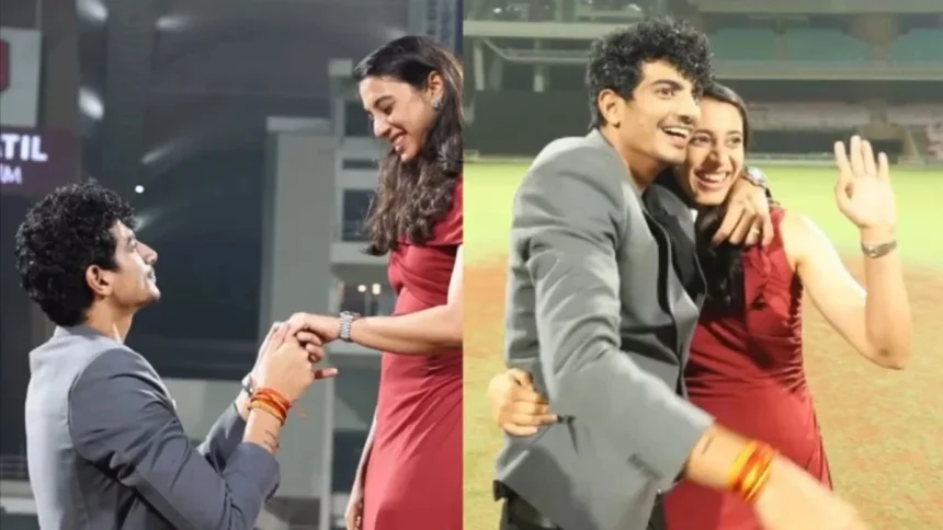 Smriti Mandhana’s Priceless Reaction To Palash Muchhal’s Surprise Proposal Goes Viral