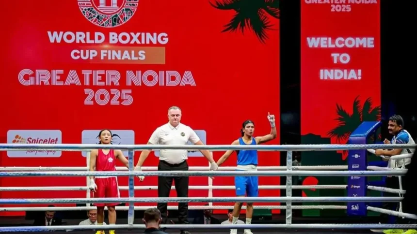 India Script Historic Nine-Gold Finish At World Boxing Cup Finals; Nikhat Zareen, Minakshi Hooda Shine