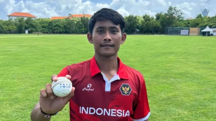 Gede Priandana Makes History With Five Wickets In One Over In T20I